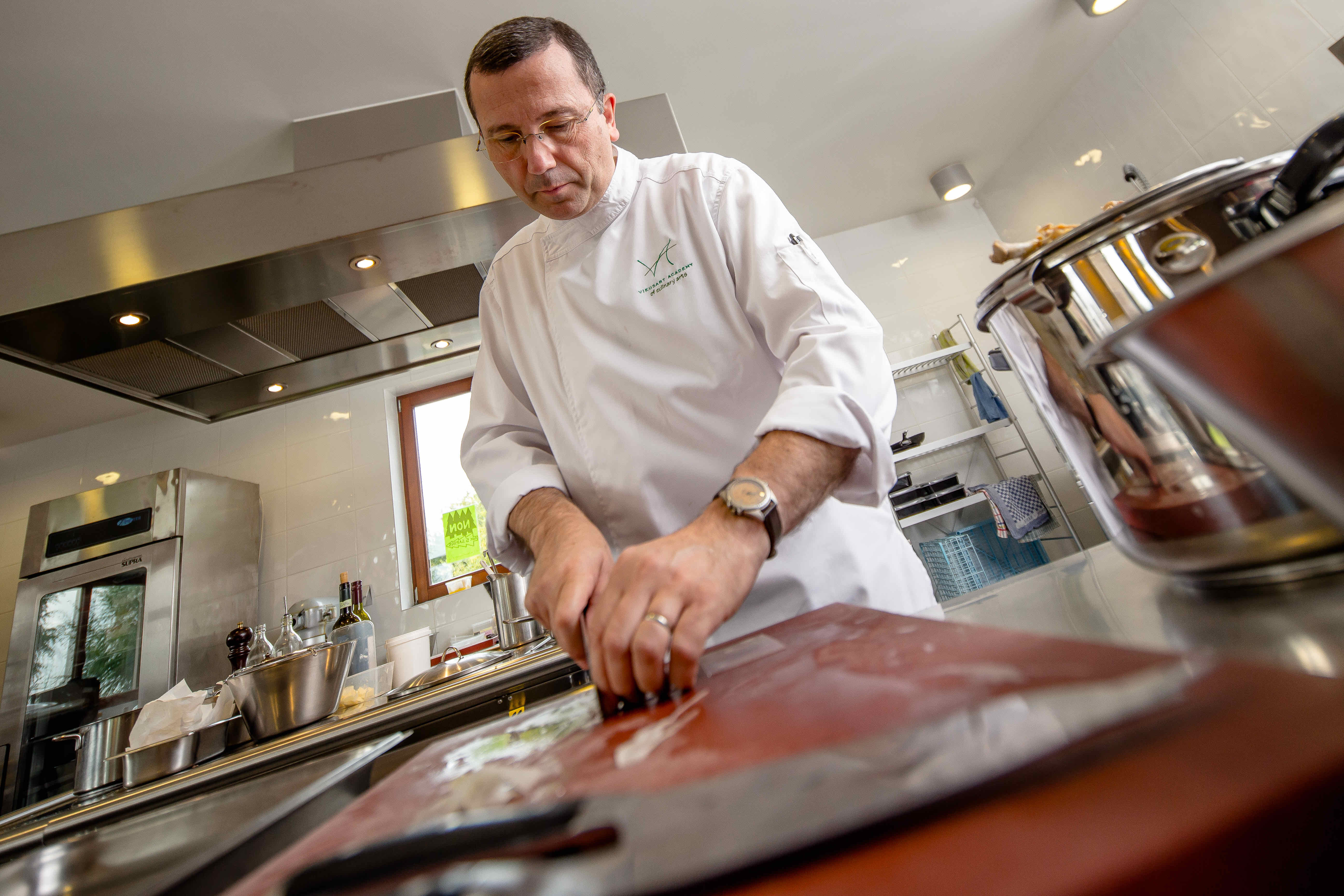 Cuisine avec Jean-Luc Pigneur